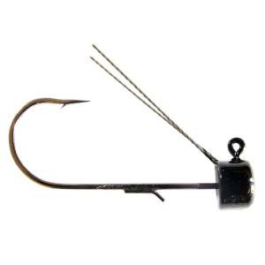 Z Man Mag Shroomz Weedless Jighead 1/8 oz Black 3/ct