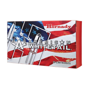 Hornady American Whitetail Rifle Ammunition .30-06 Sprg 180 gr 2700 fps SP 20/ct