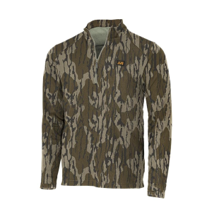 Muddy Muddy DV8 Quest Midweight Quarter Zip Sweatshirt Mossy Oak Bottomland 2XL - $99.99 at Natchez Shooting & Outdoors