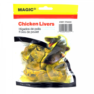 Magic Preserved ChickenLiver 4oz Yellow/Cheese