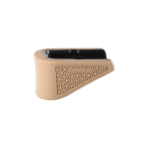 Hogue Hogue Overmolded Rubber Grip Extension Base Pad for Glock 42 6/rd Magazines FDE - $16.11 at Natchez Shooting & Outdoors