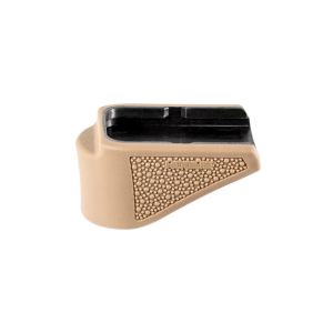 Hogue Hogue Overmolded Rubber Grip Extension Base Pad for Glock 26 10/rd Magazines FDE - $16.11 at Natchez Shooting & Outdoors