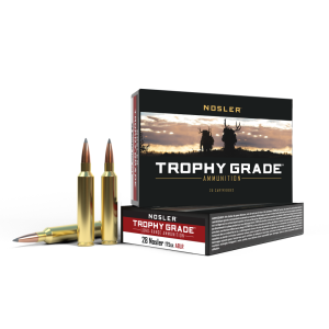 Nosler Nosler Accubond Long Range Trophy Grade Rifle Ammunition 28 Nosler 172 gr PT 3125 fps 20/ct - $87.99 at Natchez Shooting & Outdoors