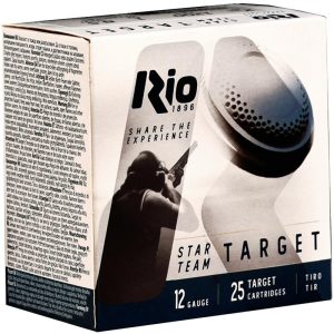 Rio Rio Star Team Target Low Recoil Shotshells 12ga 2-3/4" 1oz #8.5 1200 fps 25/ct - $11.99 at Natchez Shooting & Outdoors