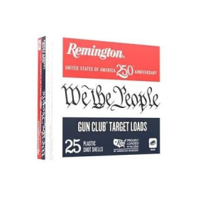 Remington Gun Club "We the People" Shotshells 12ga 2-3/4" 1-1/8oz 1145 fps #8 25/ct