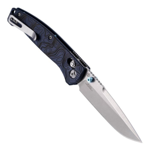 Hogue-Knife Hogue Mysto Folder Knife 3-2/5 Drop Point Blade Blue Canyon - $175.46 at Natchez Shooting & Outdoors