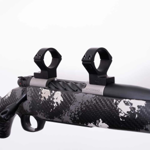 Weatherby Weatherby Mark V Rifle Scope Mount Magnum Action (9-lug) 30mm Med Matte Black - $57.49 at Natchez Shooting & Outdoors