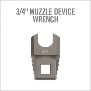 Real-Avid Real Avid Master-Fit  3/4'' Muzzle Device Wrench - $34.99 at Natchez Shooting & Outdoors