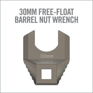 Real-Avid Real Avid Master-Fit 30mm Free-Float Barrel Nut Wrench - $34.99 at Natchez Shooting & Outdoors