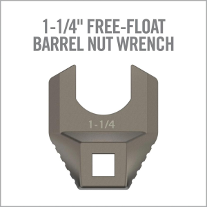 Real-Avid Real Avid Master-Fit 1-1/4'' Free-Float Barrel Nut Wrench - $34.99 at Natchez Shooting & Outdoors