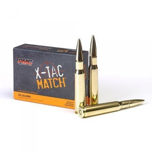 PMC X-TAC MATCH Rifle Ammunition .50 cal 740 gr SLD 2728 fps - 10/box