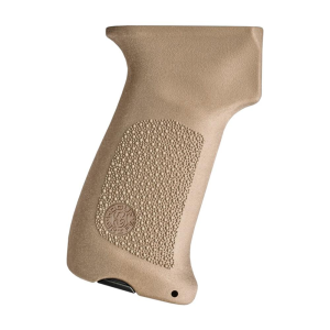 Hogue Hogue Overmolded Rubber Grip AK-47/AK-74 Style Rifles FDE - $25.46 at Natchez Shooting & Outdoors