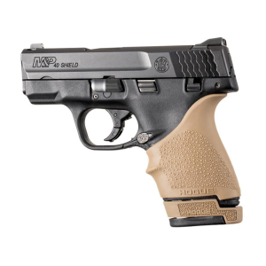 Hogue Hogue OverMolded Rubber Grip Extension Base Pad for S&W M&P 40 Shield 7rd Magazines FDE - $16.11 at Natchez Shooting & Outdoors