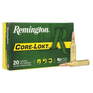 Remington Remington Core-Lokt Rifle Ammunition .243 Win 100 gr PSP 2960 fps 20/ct - $31.99 at Natchez Shooting & Outdoors