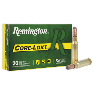 Remington Core-Lokt Rifle Ammunition .308 Win 180 gr SP 2620 fps 20/ct