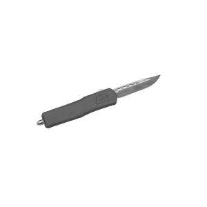 Great-Lakes-Firearms GLFA Medium OTF Automatic Knife 3-1/2" Plain Clip Point Blade Tungsten - $51.49 at Natchez Shooting & Outdoors