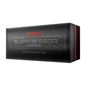 Barnes Barnes Suppressor Series Sierra MatchKing Ammunition 8.6 Blackout 300gr HPBT 1025 fps 20/ct - $47.49 at Natchez Shooting & Outdoors