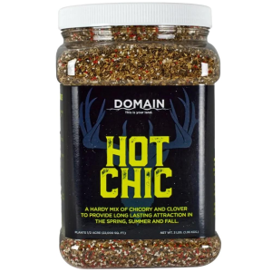 Domain Domain Hot Chic Food Plot Seed 1/2 Acre 3 lbs - $32.99 at Natchez Shooting & Outdoors
