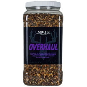 Domain Domain Overhaul Food Plot Seed 1/4 Acre 5.25 lbs - $23.49 at Natchez Shooting & Outdoors