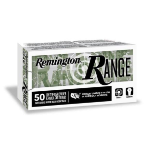 Remington Range Handgun Ammunition .380 Auto 95gr FMJ 945 fps 1000/ct Case