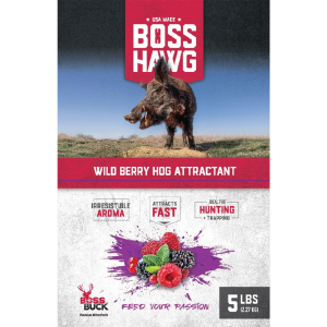 Boss-Buck Boss Buck Boss Hawk Attractant Wild Berry 5 lb Bag - $10.99 at Natchez Shooting & Outdoors