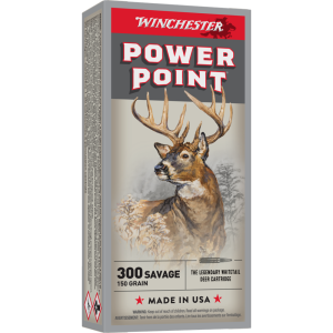 Winchester Winchester Super-X Power Point Rifle Ammunition .300 Savage 150 gr. PSP 2630 fps 20/ct - $55.99 at Natchez Shooting & Outdoors