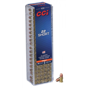 CCI CPRN Rimfire Ammunition .22 Short 29 gr CPRN 1080 fps 100/ct