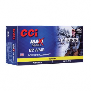 CCI Maxi Mag .22 WMR 40 gr JHP 200/Box