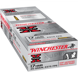Winchester Super-X Rimfire Ammunition .17 HMR 20 gr. GP 2375 fps 50/ct