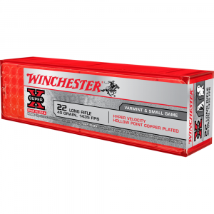 Winchester Hyper Speed Rimfire Ammunition .22 LR 40 gr. CPHP 1435 fps 100/ct
