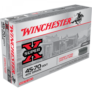 Winchester Cowboy Load Handgun Ammunition 45-70 gov't 405 gr. LFN 1150 fps 20/ct