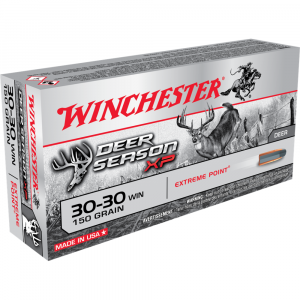 Winchester Deer Season XP Rifle Ammunition .30-30 Win 150 gr. PT 2390 fps 20/ct