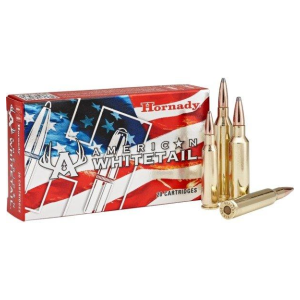 Hornady American Whitetail Rifle Ammunition .300 WSM 165 gr BTSP 20/rd