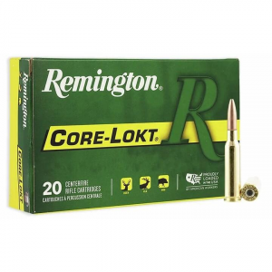 Remington Core-Lokt Rifle Ammunition 6.5 Creedmoor 140gr PSP 2700 fps 20/ct