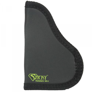 Sticky Holsters Medium Sticky Pocket Holster for 3.5" Sub-Compact Medium Frame Single Stack Autos with Laser Black Ambi