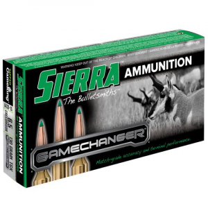 Sierra GameChanger Rifle Ammunition 6.5mm Creedmoor 130 gr TGK 2950 fps 20/ct