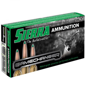 Sierra GameChanger Rifle Ammunition 6mm Creedmoor 100 gr TGK 3135 fps 20/ct