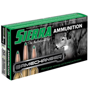 Sierra GameChanger Rifle Ammunition .243 Win 90 gr TGK 3200 fps 20/ct