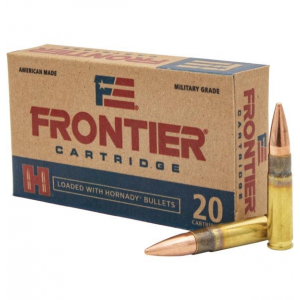 Hornady Frontier Rifle Ammunition .300 AAC Blackout 125 gr. FMJ 2175 fps 20/ct
