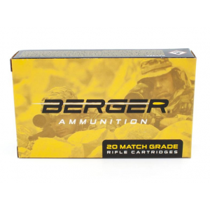 Berger Bullets Hybrid OTM Tactical Match Grade Ammunition  6.5 Creedmoor 130 gr 2921 fps 20/ct