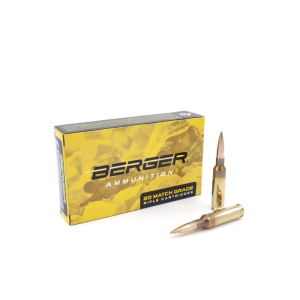 Berger Bullets Hybrid OTM Tactical Match Grade Ammunition  6.5 Creedmoor 130 gr 2921 fps 20/ct