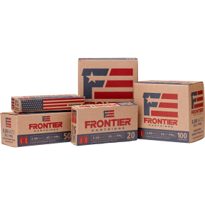 Hornady Frontier XM193 Oriented Rifle Ammunition 5.56mm 55gr FMJ 3240 fps 150/ct