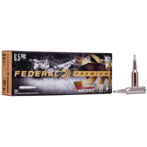 Federal Terminal Ascent Rifle Ammuntion 6.5 PRC 130 gr 3000 fps 20/ct