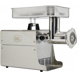 LEM Products #32 Big Bite Stainless Steel Electric Grinder