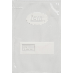 LEM Products MaxVac Quart Vacuum Bags - 8"x12" 100/ct
