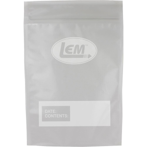Lem-Products LEM Products MaxVac Zipper Top Vacuum Bags Gallon Size 11"x16" - 20/ct - $24.49 at Natchez Shooting & Outdoors