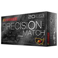 Barnes Precision Match Rifle Ammunition 6mm Creedmoor 112 gr OTM BT 2700 fps 20/ct