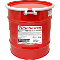 Winchester USA Lake City M193 Rifle Ammunition 5.56mm 55 gr. FMJ 3240 fps 14,000/drum
