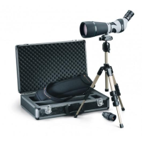 BLEMISHED Leupold Kenai 30x, 25-60x80mm HD Angled Spotting Scope Kit - Gray/Black