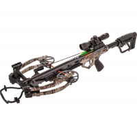 Bear Archery BearX Constrictor Crossbow Package with Illum Scope Rope & Bolts RH / LH - Veil Stroke Camo